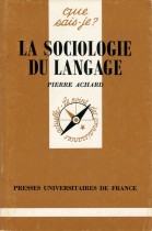 La sociologie du langage