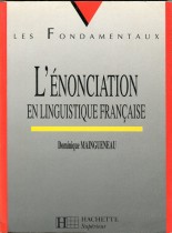 L’énonciation en linguistique française