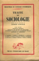 Traité de sociologie : Tome 2