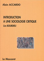 Introduction a une sociologie critique