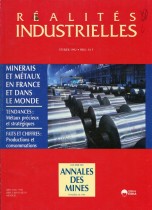 Minerais et métaux en France e dans le monde
