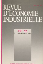 économie industrielle : un programme de recherche ouvert