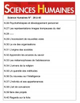 Sciences Humaines Classeur (N° 16 à 40)
