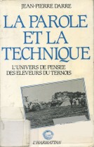 La parole et la technique : l'univers de pensee des eleveurs du ternois
